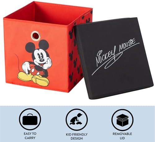 Disney Mickey Mouse Collapsible Storage Cube - Image 2