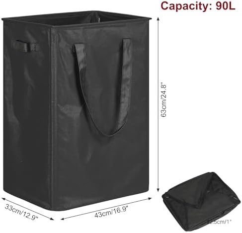 efluky Slim Laundry Basket, Narrow Laundry Hamper - Image 2