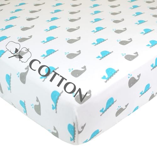 American Baby Company Cotton Fitted Crib Sheet 52x28 - Image 6