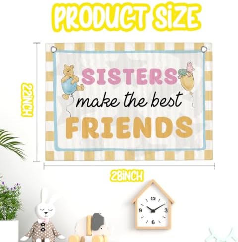 Girl Nursery Wall Decor Banner Girls Room Decor - Image 2