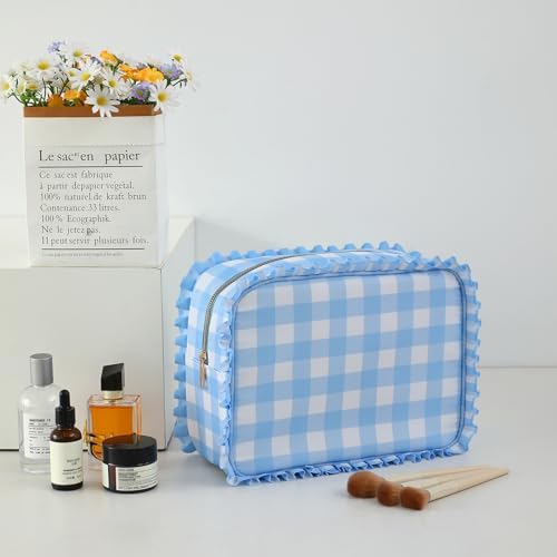 Ruffled Makeup Bag - Image 2