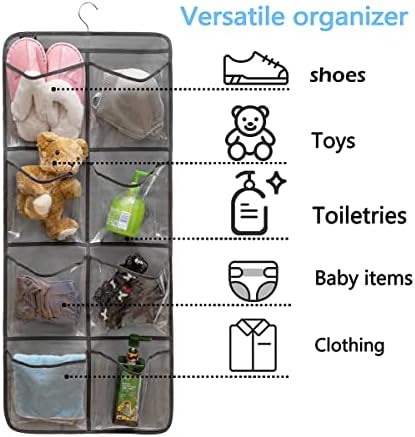 Dual-Sided Hanging Closet Organizer - Image 3