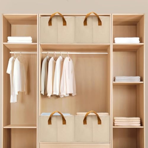 SNWDN 4 Pack Closet Cloth Storage Bins - Image 5