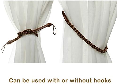 BEL AVENIR Curtain Tiebacks Ropes Tie-Backs, Handmade Holdbacks - Image 5