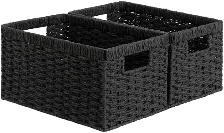 StorageWorks Wicker Storage Baskets by StorageWorks