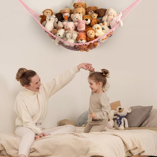 Stuffed Animal Storage Hammock Net Corner - Image 2