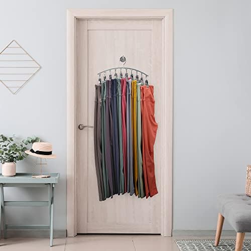 Volnamal Legging Organizer for Closet, Metal Yoga Pants Hanger w/Rubber Coated - Image 6