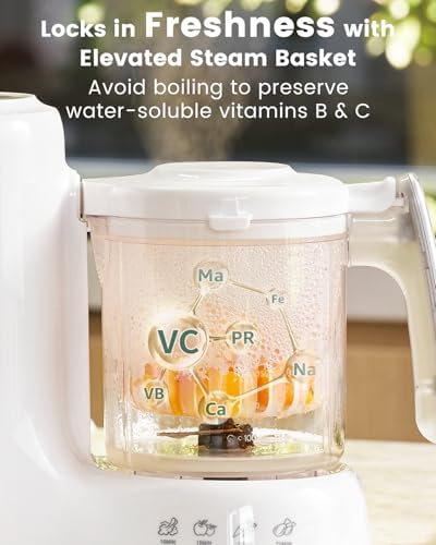 Grownsy Baby Food Maker, Steamer & Blender Baby Food Processor - Image 3