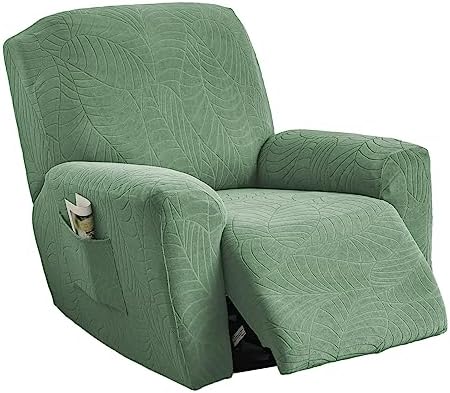 NILUOH Stretch Recliner Covers 4 Piece, Non-Slip Lazy Boy Chair Covers by NILUOH
