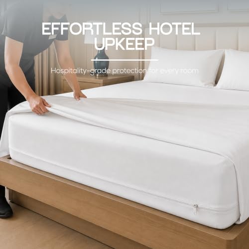 Bulk 10-Pack Hotel California King Mattress Encasement 100% Waterproof - Image 5