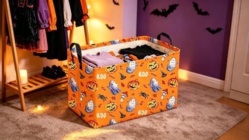 Sanjiaofeng Rectangular Halloween Horror Ghost Storage Basket, Terrifying and - Image 2