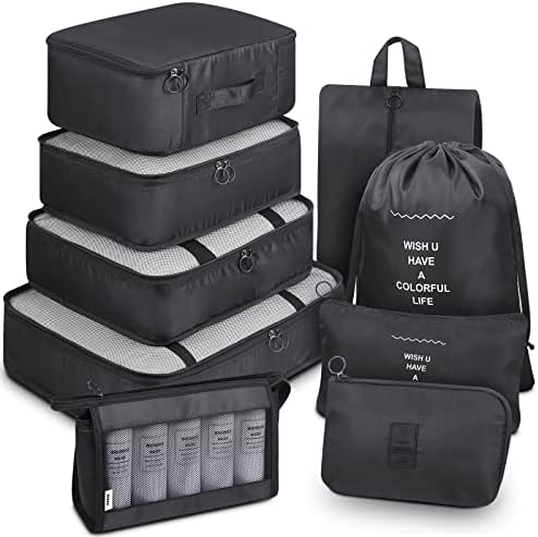 Mossio 9 Set Packing Cubes by Mossio