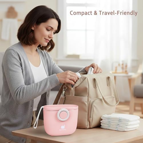 Termichy Baby Formula Dispenser On the Go: Portable Container - Image 4