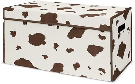 Sweet Jojo Designs Wild West Cow Print Boy Small Fabric Toy Bin Storage Box by SweetJojoDesigns