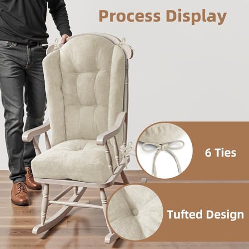 Wingback Rocking Chair cushion - Image 6