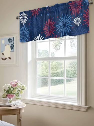 July 4th Kitchen Curtains Valances - Image 5