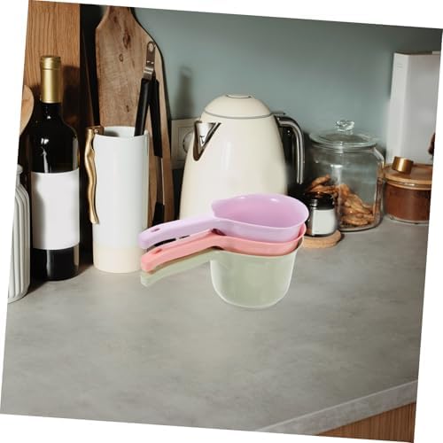Plastic Water Scoop Set 3Pcs Long Handle PP - Image 5