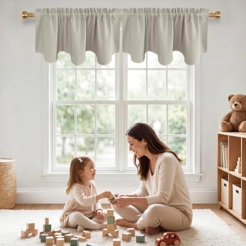 NICETOWN Natural Curtain Valances by NICETOWN