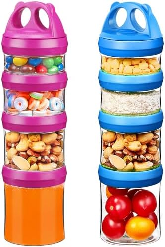SELEWARE Stackable Snack Containers by SELEWARE