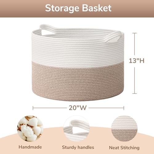 Goodpick 65L Large Woven Rope Basket - Image 3