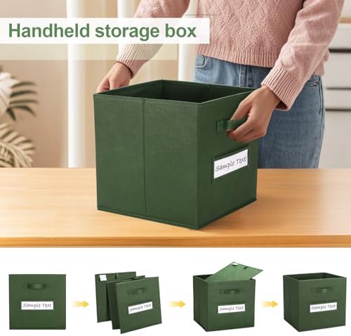 13x13x13 storage cube bins Fabric storage cubes - Image 4