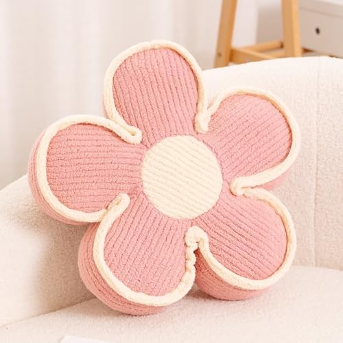 Kcvvcr Flower Pillow, Soft Flower Shaped Floor Cushion, Decorative Throw Pillow by Kcvvcr