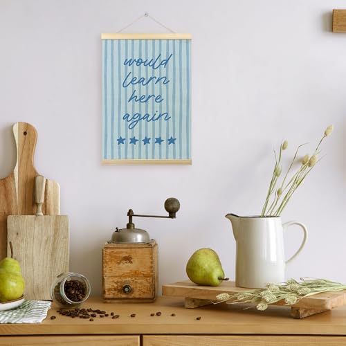 TLESKE Blue Funny Classroom Wall Art Decor Poster Hanger Frame 12x16 994 - Image 6