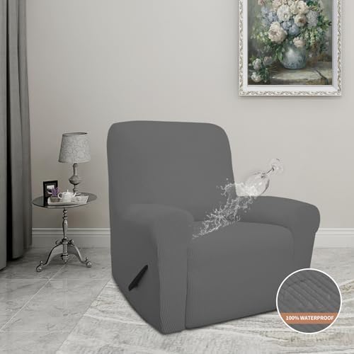 Easy-Going 100% Waterproof Recliner Chair Cover，1-Piece Recliner Slipcover - Image 2