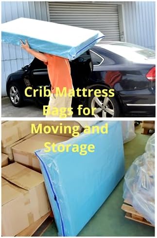 Crib Mattress Storage Bag with Zipper, 4 Mil Thick Cover - Image 5