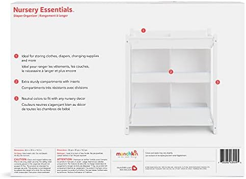 Munchkin® Nursery Essentials™ Diaper Organizer - Image 5