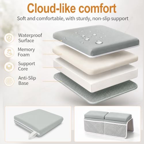 Bath Kneeler and Elbow Rest Set, - Image 4