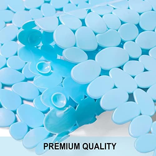 Bathtub Mat Non Slip Pebble Bath Shower Mat 35"X16" - Image 6