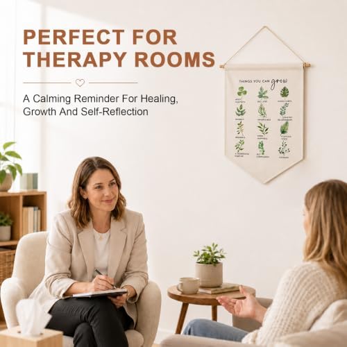 Things You Can Grow Wall Hanging Banner, Mental Health Therapy Decor - Image 6