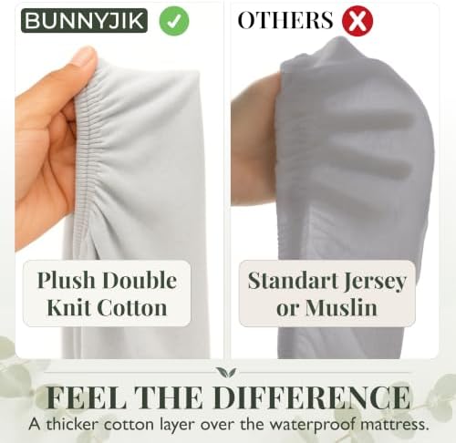 2-Pack GOTS 100% Organic Cotton Bassinet Sheets - Image 4