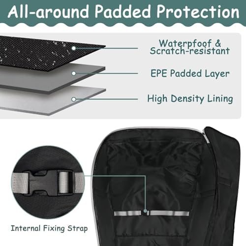 SCTEL Infant Car Seat Travel Bag Backpack - Image 4