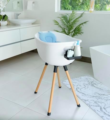 Babu Baby Bath Support Pillow, Ergonomic Design, Quick-Drying Fabric, Available - Image 2