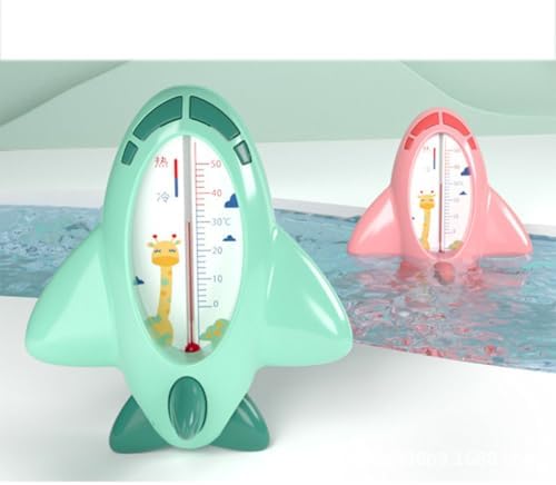 2Pcs Baby Bath Water Thermometer, Waterproof Pink Temperature Gauge - Image 2