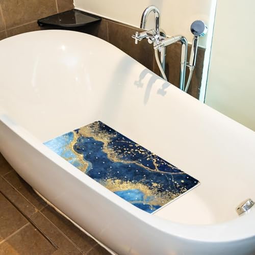 Non Slip Bathtub and Shower Mat 26.8x15.1 inch, Bath Mat - Image 4