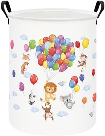 Cute animal Storage Bin Foldable Nursery Basket by FANKANGStorageBasket