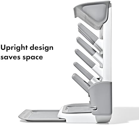 OXO Tot Expandable Baby Bottle Drying Rack, Space-Saving, Expandable - Image 2