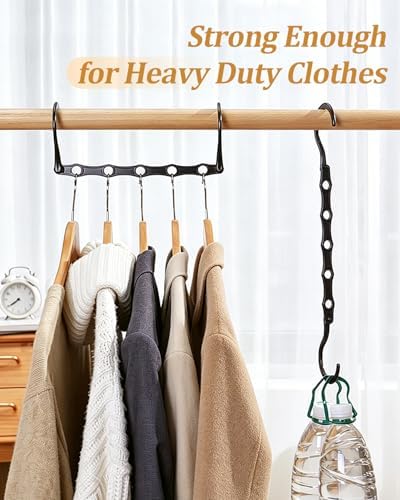 AMKUFO Hangers-Space-Saving 16 Pack Space-Saver, Plastic Magic Hangers - Image 5