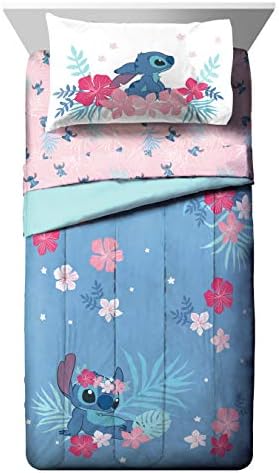 Disney Lilo and Stitch Full Comforter Set 7 Piece Kids Bedding - Image 2