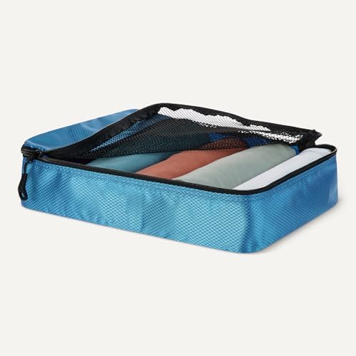 Amazon Essentials 4-Piece Packing Cubes Travel Accessories Set, Luggage - Image 3
