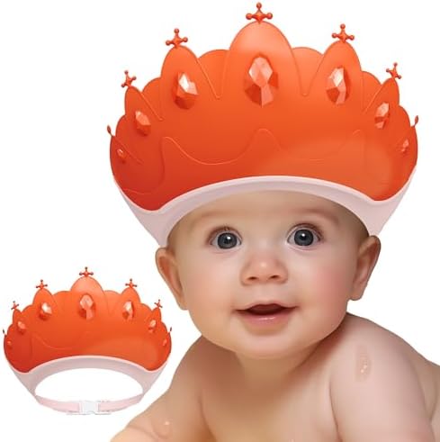 Baby Shower Cap Shield, Baby bath set shower cap, Visor Hat by Unknown