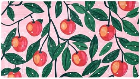 Non Slip Shower Mat Bathtub Mat 15.1x26.8 Inch, Quick Dry Bath Mat by Anna+Cowper