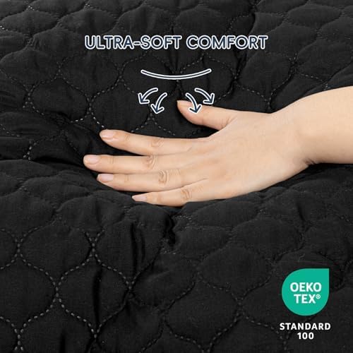 david's kids 2 Pack 38''x25'' Waterproof Mini Crib Mattress Protector, Fitted - Image 2