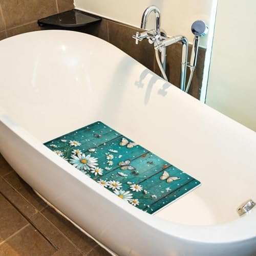 Shower Mat Bathtub Mat, 26.8x15.1 inch, Non-Slip Bath Mat - Image 5