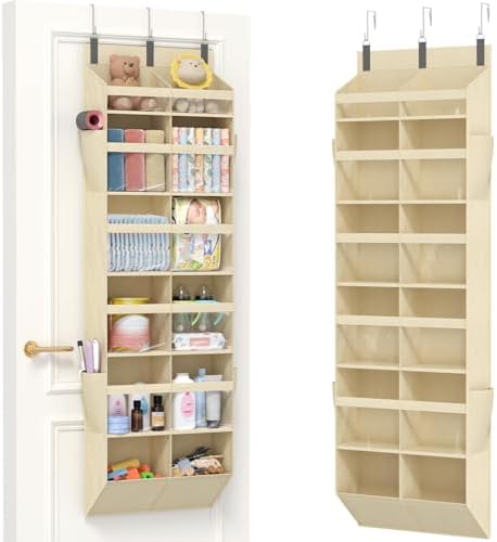 Lifewit 1 Pack Over the Door Organizer, 12 Section Hanging Storage by Lifewit