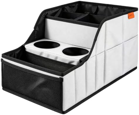 Car Seat Organizer Back Front Captains Seats Storage Travel by Unknown