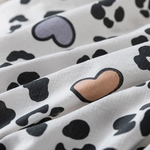 Caressma Cheetah Print Toddler Bedding Set 4 Pieces Kids Comforter Set - Image 6